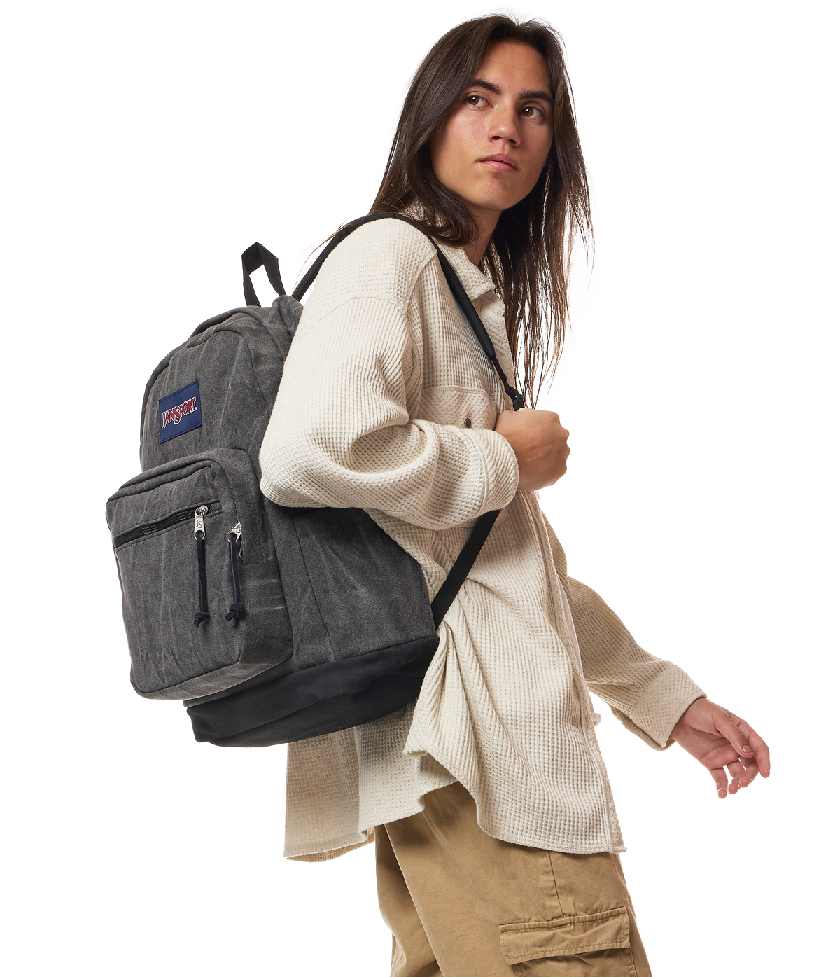 Right Pack Expression Aged Canvas Black - ver - 2