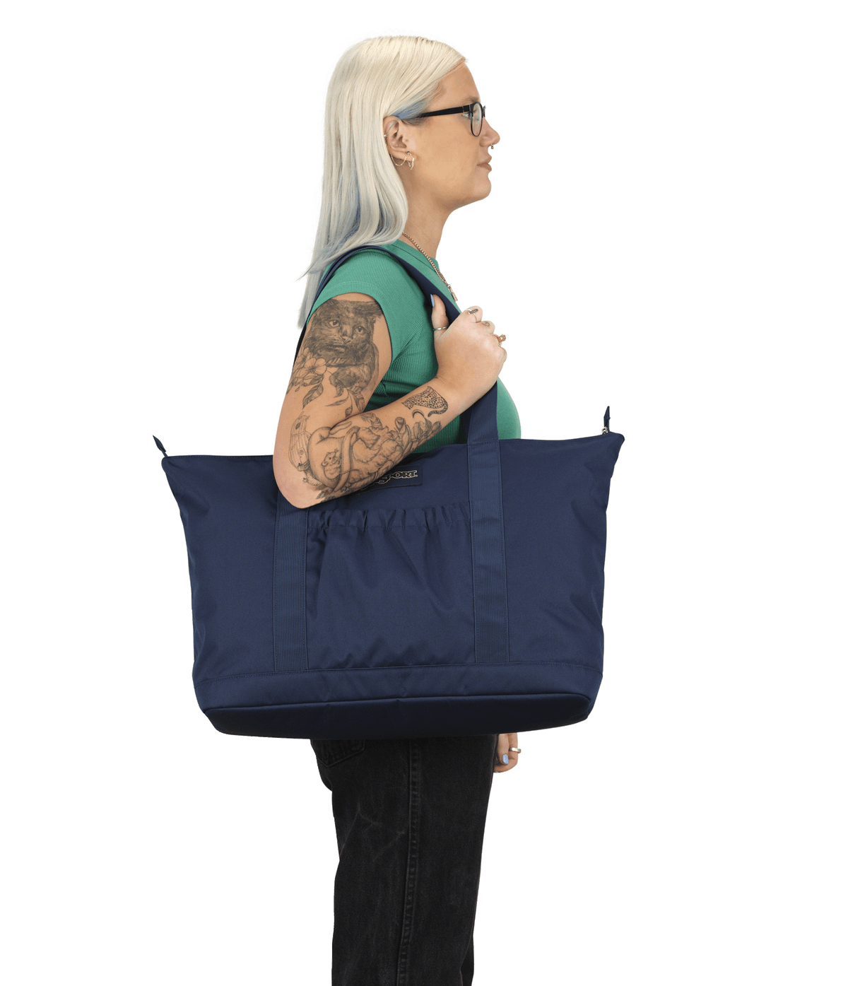 Daily Tote Navy - ver - 2