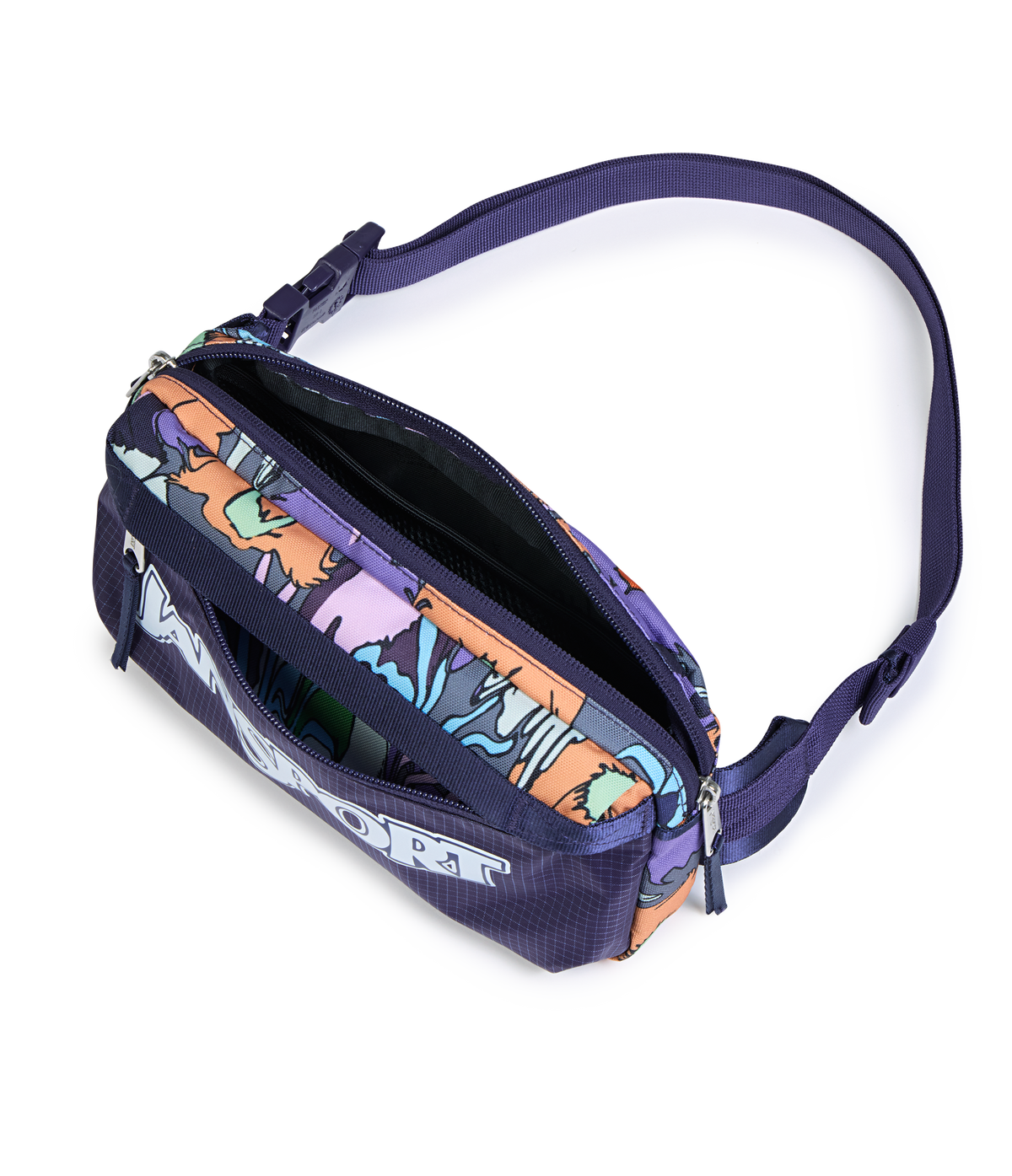 Washington Waistpack Melted Blooms Yellow - ver - 5